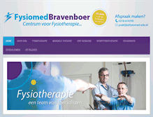 Tablet Screenshot of fysiomed-ede.nl